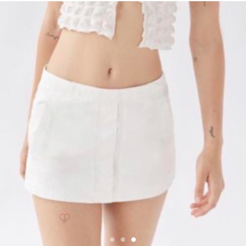 Urban Outfitters white Jace Skort